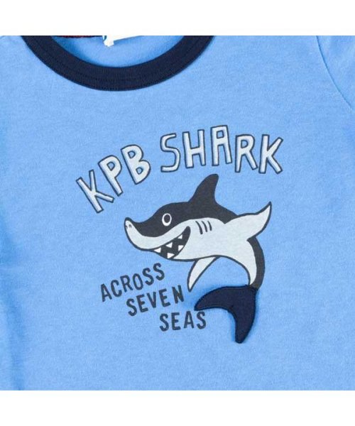 KP BOY(ケーピーボーイ)/KPBOY(ケーピーボーイ)【日本製】サメモチーフの半袖Tシャツ(100～130)/img05