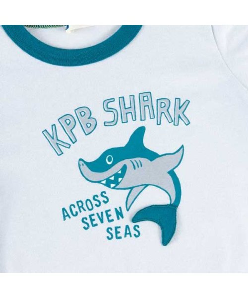 KP BOY(ケーピーボーイ)/KPBOY(ケーピーボーイ)【日本製】サメモチーフの半袖Tシャツ(100～130)/img07