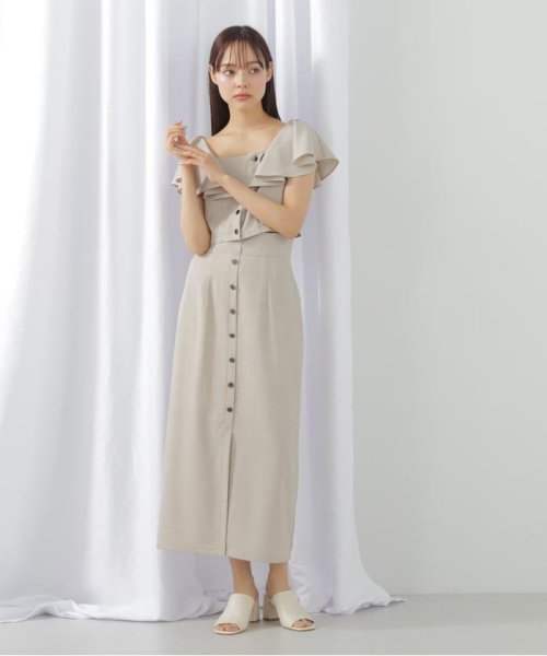 JILL by JILL STUART(ジル バイ ジル スチュアート)/リネンライククロップドブラウス　WEB限定カラー:ブルー/img20