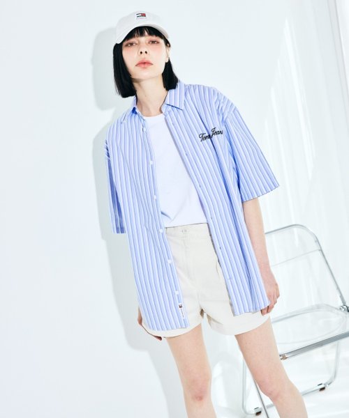 【オンライン・一部店舗限定】リラックスストライプラグジュアリーシャツ 人気・おすすめ｜使いやすい・旅行におすすめ 品質保証 全国発送 日本国内発送・最短翌日お届け