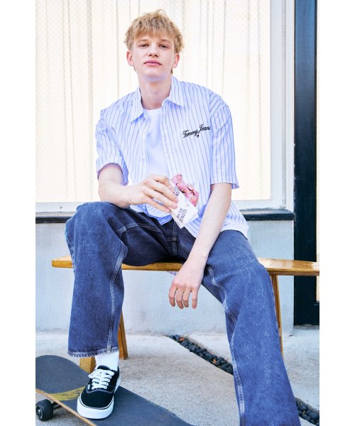 【オンライン・一部店舗限定】リラックスストライプラグジュアリーシャツ 人気・おすすめ｜使いやすい・旅行におすすめ 品質保証 全国発送 日本国内発送・最短翌日お届け