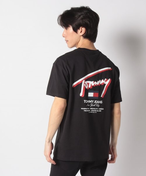 TOMMY JEANS(トミージーンズ)/レギュラー3DストリートシグネチャーTシャツ/img14