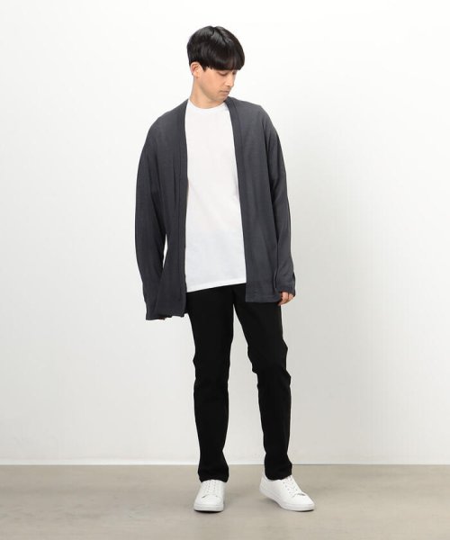 COMME CA ISM MENS(コムサイズム（メンズ）)/【セットアイテム】ボタンレスニットカーディガン＋Ｔシャツ/img03