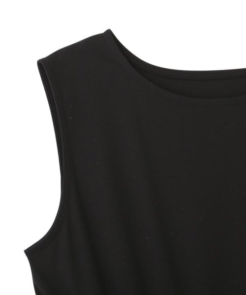 スムースドッキングボリュームアシメワンピース 商品説明一枚でスタイルが決まる！スムースカットソーとシアースカートをドッキングしたレディなワンピースです。配色の効いた E1438215098(11000円)