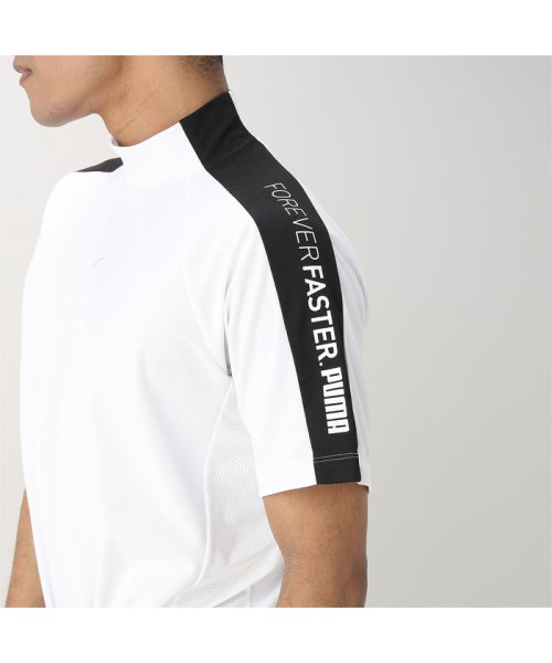 PUMA(PUMA)/メンズ ゴルフ PF ストレッチライン テックカット モックネック 半袖 シャツ/img06