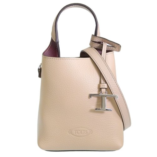 TODS(トッズ)/TOD'S トッズ Tタイムレス マイクロ ハンド バッグ 斜めがけ ショルダー バッグ 2WAY レザー/img01