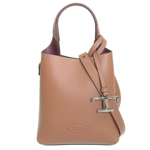 TODS(トッズ)/TOD'S トッズ Tタイムレス マイクロ ハンド バッグ 斜めがけ ショルダー バッグ 2WAY レザー/img01