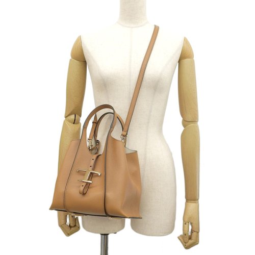 TODS トッズ Tタイムレス ミニ ハンド バッグ 斜めがけ ショルダー バッグ 2WAY レザー バッグ
