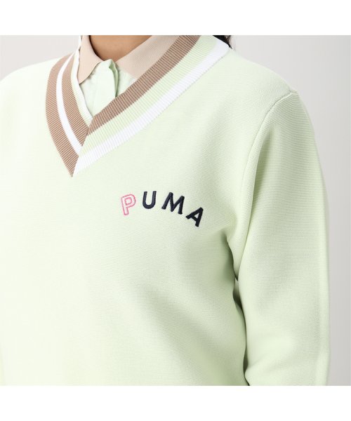 PUMA(PUMA)/ウィメンズ ゴルフ チルデン 長袖 ニットセーター/img10