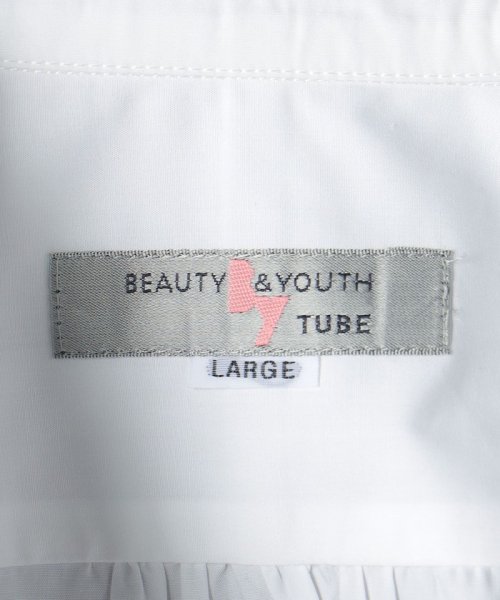 BEAUTY&YOUTH UNITED ARROWS(ビューティーアンドユース　ユナイテッドアローズ)/＜TUBE＞ バイカラー ショートスリーブ シャツ/img06