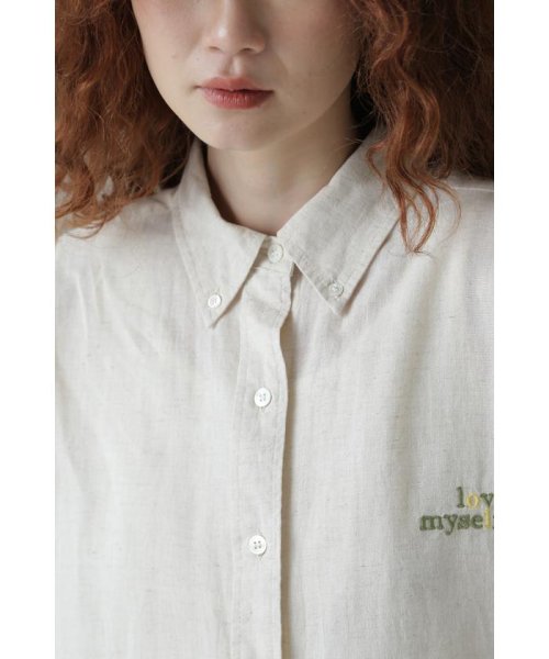 ROSE BUD(ローズバッド)/オーバーサイズコットンシャツ/img14