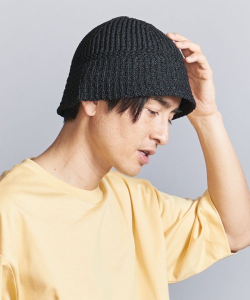 BEAUTY&YOUTH UNITED ARROWS(ビューティーアンドユース　ユナイテッドアローズ)/＜Racal＞ メランジ ニット チューリップ ハット/img01