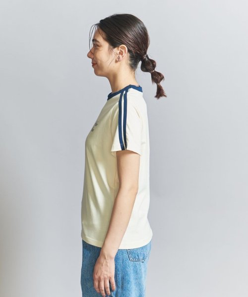 BEAUTY&YOUTH UNITED ARROWS(ビューティーアンドユース　ユナイテッドアローズ)/【別注】＜WAVE UNION＞フットボール ロゴ Tシャツ/img05