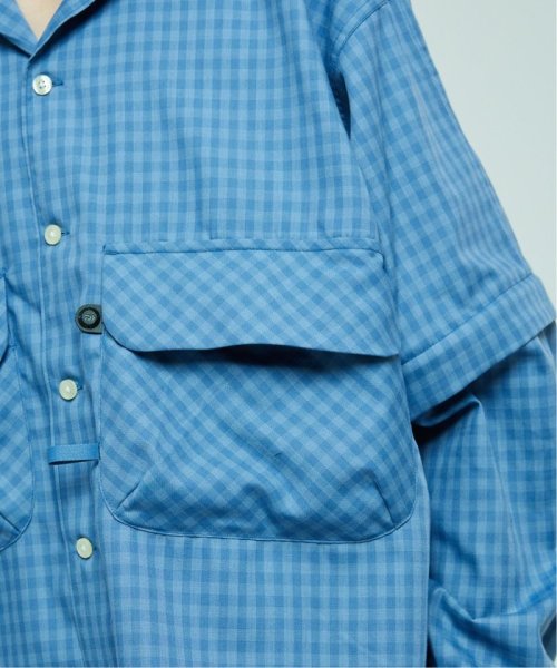 JOURNAL STANDARD(ジャーナルスタンダード)/DAIWA PIER39 TECH SPORTS OPEN COLLAR SHIRTS L/S MINI PLAIDS BE－90024/img30