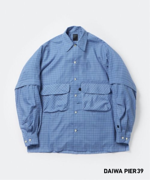 JOURNAL STANDARD(ジャーナルスタンダード)/DAIWA PIER39 TECH SPORTS OPEN COLLAR SHIRTS L/S MINI PLAIDS BE－90024/img35