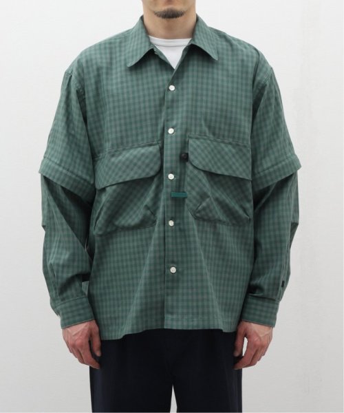 JOURNAL STANDARD(ジャーナルスタンダード)/DAIWA PIER39 TECH SPORTS OPEN COLLAR SHIRTS L/S MINI PLAIDS BE－90024/img37