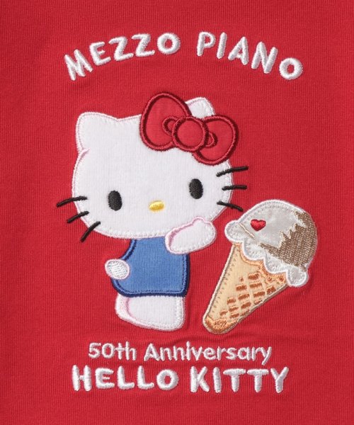 mezzo piano(メゾピアノ)/【Hello Kitty 50th】裾スカラップTシャツ/img03