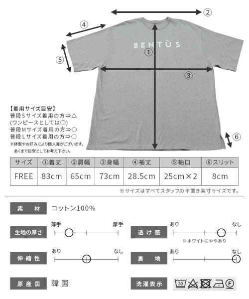 reca(レカ)/オーバーサイズ５分袖ロゴTシャツ(240223)/img15