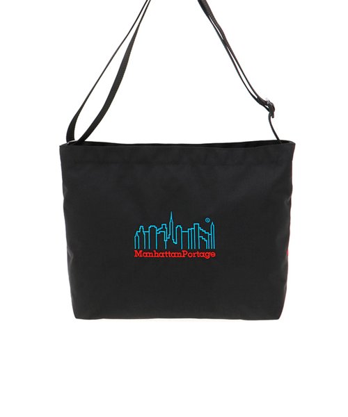 Manhattan Portage(マンハッタンポーテージ)/Clearview Shoulder Bag 3D Embroidery Neon/img01