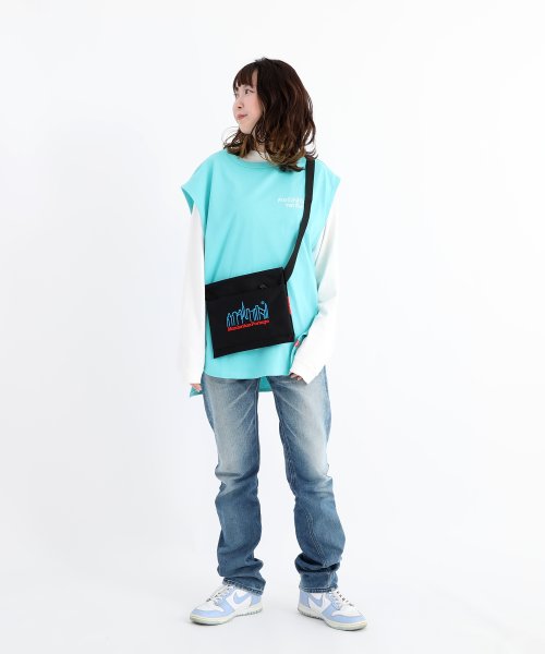 Manhattan Portage(マンハッタンポーテージ)/Ithaca Shoulder Bag 3D Embroidery Neon/img09