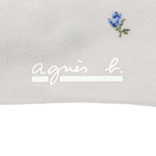 agnes b. (アニエスベー)/agnes b.(アニエス ベー) ： ローズ柄 ソックス クルー丈 (3144－001) 婦人 女性 レディースフクスケ fukuske 福助 公式/img03