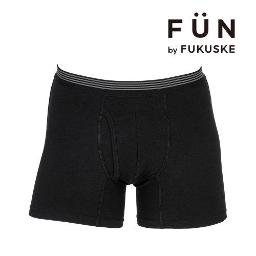 fukuske FUN(フクスケ ファン)/fukuske FUN(フクスケファン) ： 無地 ボクサーブリーフ 前開き ベア天竺(453P9002) 紳士 男性 メンズフクスケ fukuske 福助 公/img01