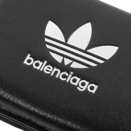 BALENCIAGA(バレンシアガ)/BALENCIAGA × adidas バレンシアガ アディダス MINI WALLET  三つ折り 財布 レザー/img05