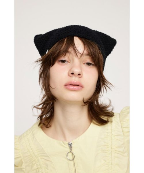 SLY(スライ)/KITTY KNIT BEANIE/img21