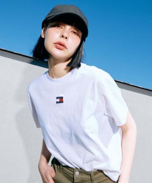 TOMMY JEANS(トミージーンズ)/ボクシーロゴTシャツ/img01