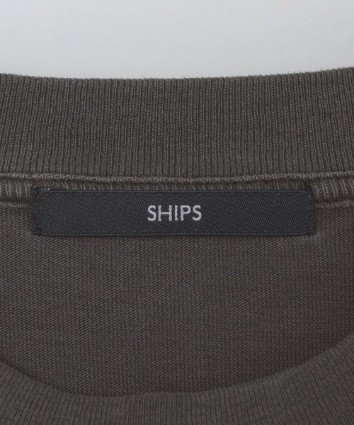SHIPS MEN(シップス　メン)/SHIPS: ピマ ガーメントダイ Tシャツ/img05