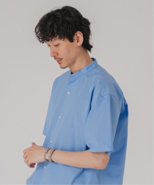 EDIFICE(エディフィス)/《予約》【THOMAS MASON】オーバーサイズ バンドカラー 半袖シャツ/img41
