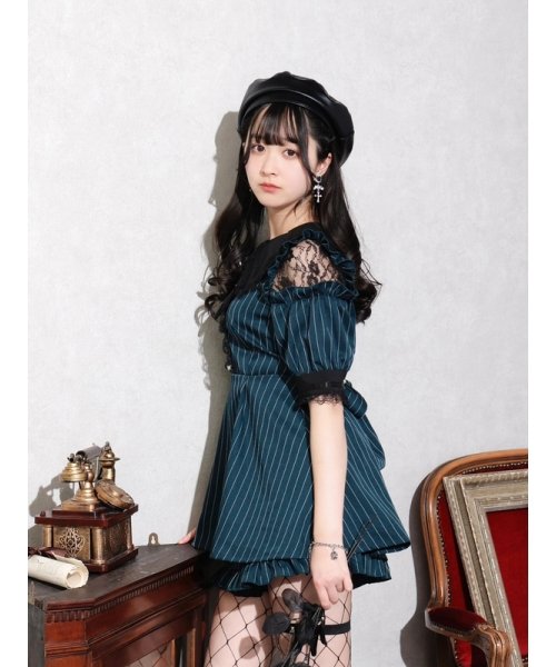 刺繍ネクタイ付きレースフリルセットアップ 人気・おすすめ｜使いやすい・旅行におすすめ 品質保証 全国発送 正規品・日本国内発送・安心保証付き