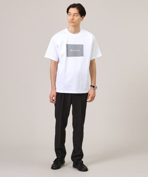 TAKEO KIKUCHI(タケオキクチ)/【日本製/プリントT】ラフタッチ ボックスプリント Tシャツ/img03