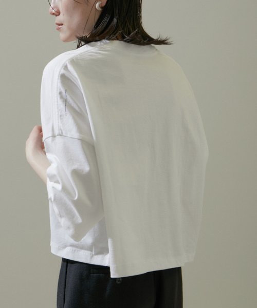 サロン　アダム　エ　ロペ(サロン　アダム　エ　ロペ)/【Alec Soth（アレック・ソス）】[24SS]クロップドフォトTシャツ/img19