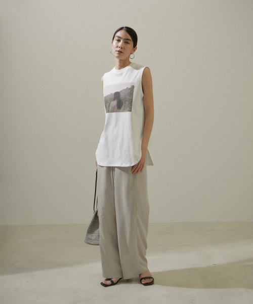 サロン　アダム　エ　ロペ(サロン　アダム　エ　ロペ)/【Alec Soth（アレック・ソス）】[24SS]ノースリーブフォトTシャツ/img07