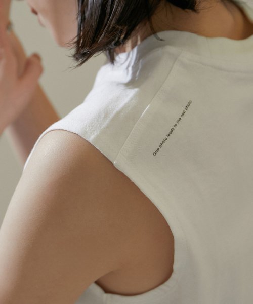 サロン　アダム　エ　ロペ(サロン　アダム　エ　ロペ)/【Alec Soth（アレック・ソス）】[24SS]ノースリーブフォトTシャツ/img19