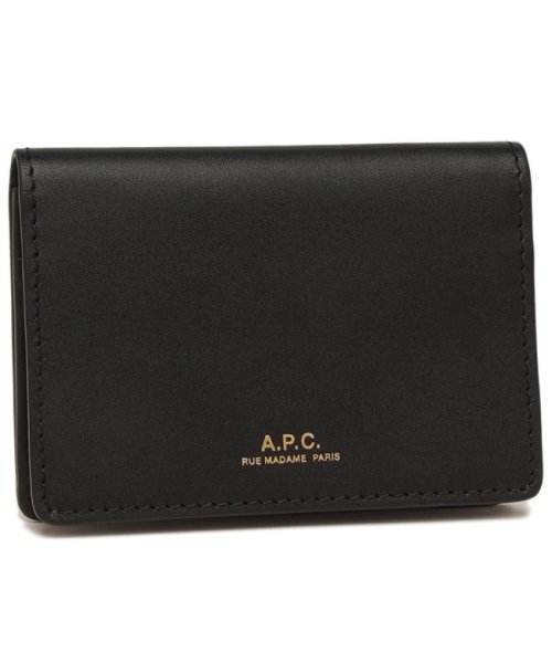 A.P.C.(アーペーセー)/アーペーセー カードケース ブラック メンズ レディース ユニセックス APC F63449 PXAWV LZZ/img01