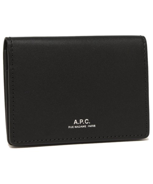 A.P.C.(アーペーセー)/アーペーセー カードケース ブラック メンズ レディース ユニセックス APC H63449 PXAWV LZZ/img01