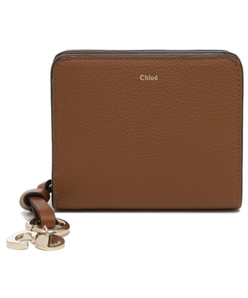 Chloe(クロエ)/クロエ 二つ折り財布 アルファベット ミニ財布 ブラウン レディース CHLOE CHC22WP765F57 25M/img05