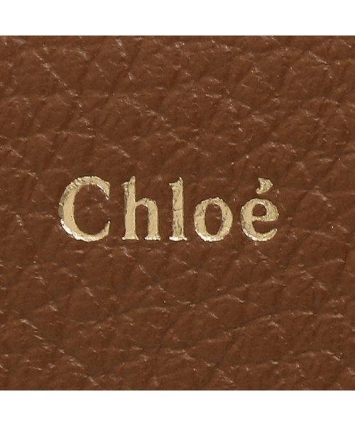 Chloe(クロエ)/クロエ 二つ折り財布 アルファベット ミニ財布 ブラウン レディース CHLOE CHC22WP765F57 25M/img06