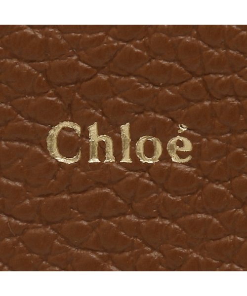 Chloe(クロエ)/クロエ 小銭入れ コインケース フラグメントケース アルファベット ブラウン レディース CHLOE CHC21WP944F57 25M/img06