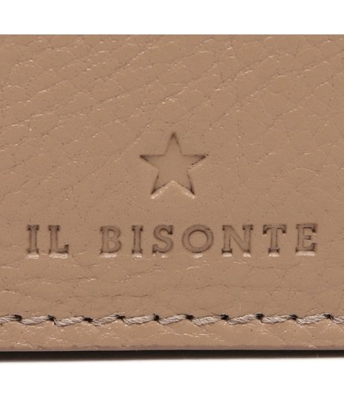 IL BISONTE(イルビゾンテ)/イルビゾンテ 二つ折り財布 コンパクト財布 ベージュ メンズ レディース ユニセックス IL BISONTE SSW014 PV0001 BW533B/img06