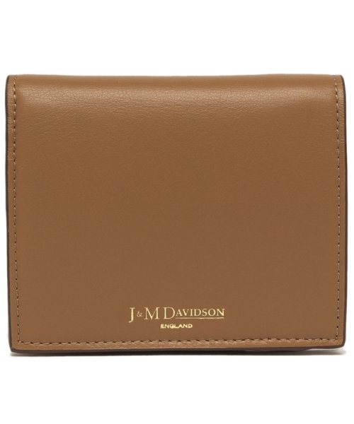J&M DAVIDSON(ジェイアンドエム　デヴィッドソン)/ジェイアンドエムデヴィッドソン 二つ折り財布 ミニ財布 ブラウン レディース J&M DAVIDSON SBFW0XX SCXX 610G/img05