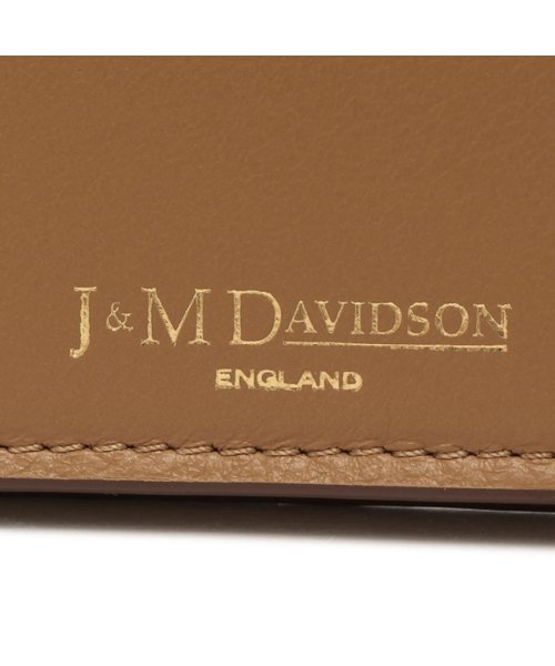 J&M DAVIDSON(ジェイアンドエム　デヴィッドソン)/ジェイアンドエムデヴィッドソン 二つ折り財布 ミニ財布 ブラウン レディース J&M DAVIDSON SBFW0XX SCXX 610G/img06