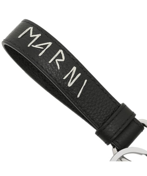 MARNI(マルニ)/マルニ キーホルダー キーリング キーホルダー ロゴ ブラック メンズ レディース ユニセックス MARNI PCMI0018A2 P6533 00N99/img04