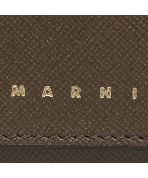 MARNI(マルニ)/マルニ 三つ折り財布 トリフォールドウォレット ミニ財布 グリーン レディース MARNI PFMOW02U07 LV520 Z684V/img06