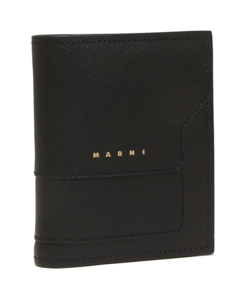MARNI(マルニ)/マルニ 二つ折り財布 ブラック メンズ レディース ユニセックス MARNI PFMO0054U0 LV520 Z360N/img01