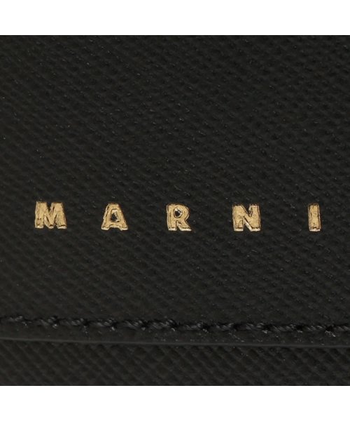 MARNI(マルニ)/マルニ 二つ折り財布 ブラック メンズ レディース ユニセックス MARNI PFMO0054U0 LV520 Z360N/img06