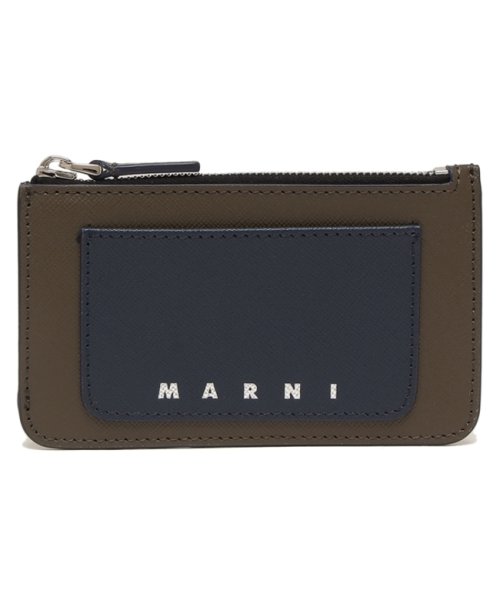 MARNI(マルニ)/マルニ カードケース 定期入れ ブルー グリーン メンズ MARNI PFMI0080U0 LV520 ZO720/img05