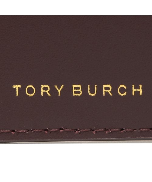 TORY BURCH(トリーバーチ)/トリーバーチ 二つ折り財布 マックグロー ミニ財布 ワインレッド レディース TORY BURCH 148751 500/img08